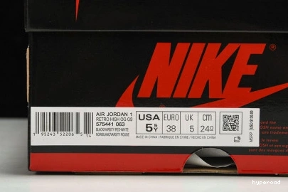 Hyperoad “BRED OG 1 PATENT” HIGH AIR JORDAN 1028